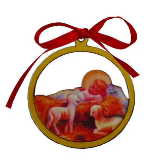 3-pack - Yellow Baby Jesus Ornament