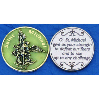 Bulk Saint Michael Glow in the Dark Tokens