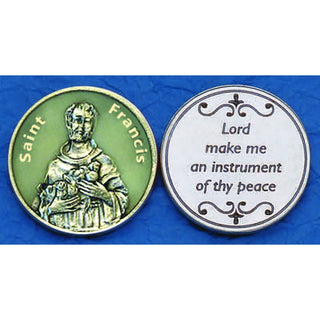 Bulk Saint Francis Glow in the Dark Tokens