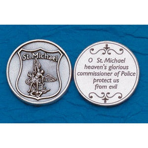 Bulk Italian Tokens - Police Prayer - St. Michael