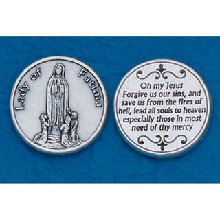 Bulk Italian Token - Lady of Fatima