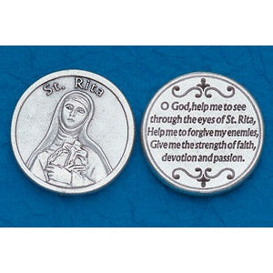 Bulk Pocket Token - St. Rita