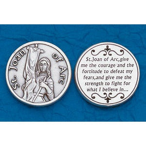 Bulk Italian Token - St. Joan of Arc