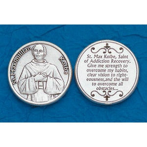 Catholic Tokens 25-Pack - Religious Coin Token - St Maximillian Kolbe at Catholic Shop ...