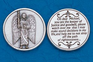 25-Pack - Religious Coin Token - Archangel Michael-