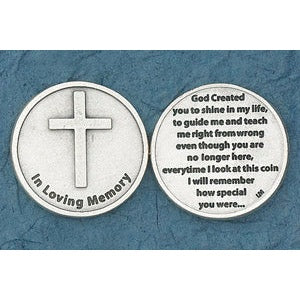 Bulk Italian Token - God Created You Bereavement