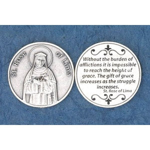 Bulk Italian Token - St. Rose of Lima