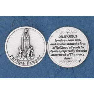 Bulk Italian Token - Fatima Prayer