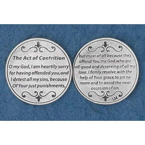 Bulk Italian Token - The Act of Contrition