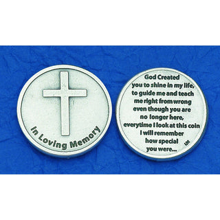 Bulk Italian Token - God Created You Bereavement