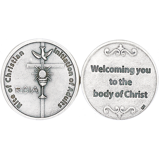 RCIA Silver Tone Token