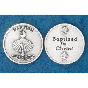 Bulk Sacrament Token - Baptism - Shell