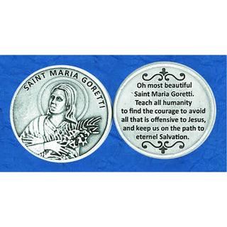 Bulk Italian Token - Saint Maria Goretti
