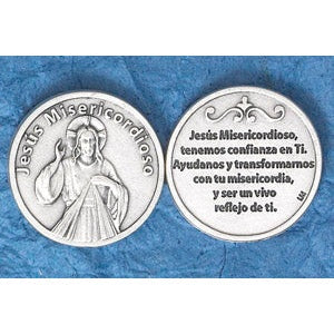 Bulk Spanish Token - Jesus Misericordioso