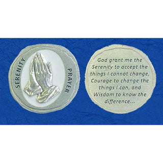 Forged in Stone Enamel Token with Serenity Prayer 25-pack