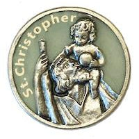 Bulk Saint Christopher Glow in the Dark Tokens