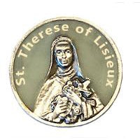 Bulk Saint Therese of Lisieux Glow in the Dark Tokens
