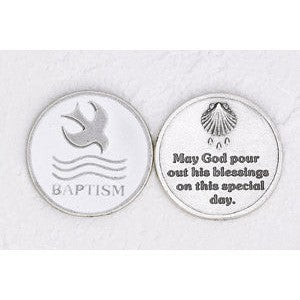 Bulk Enameled Token - Baptism