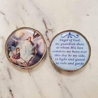 Bulk Guardian Angel Epoxy Pocket Tokens