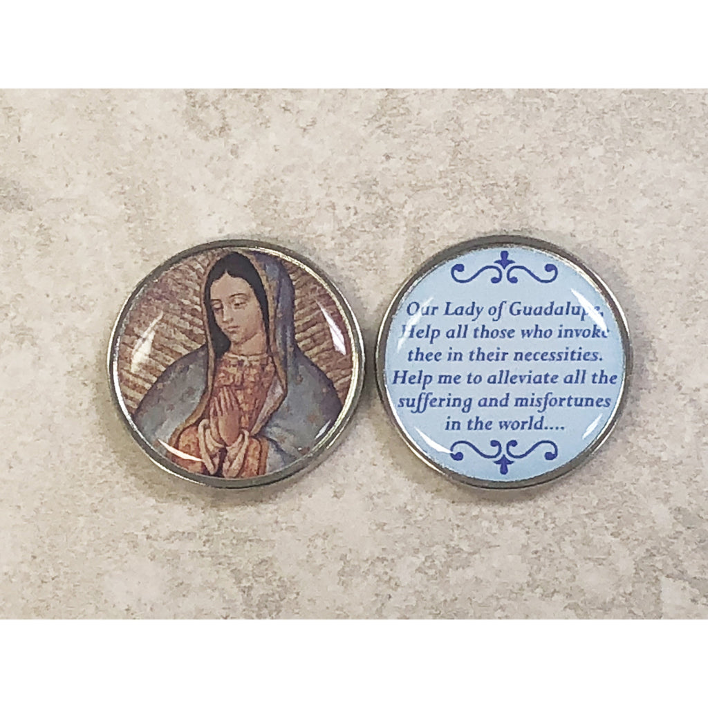 Catholic Tokens Lady of Guadalupe Epoxy Pocket Tokens Bulk | Catholic Shop ...