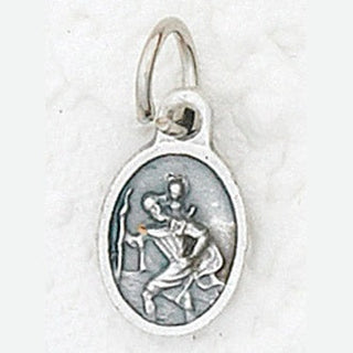 Bulk Saint Christopher Oval Bracelet Medals