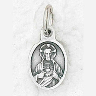 50-Pack - Bracelet Size Pendant of The Sacred Heart of Jesus
