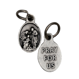 Bulk Nativity - Holy Family Oval Bracelet Medals