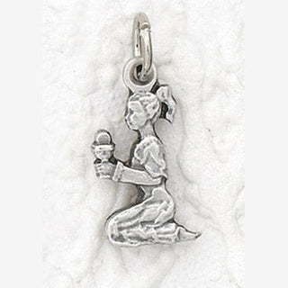 Bulk Girl Communion Silhouette Medals