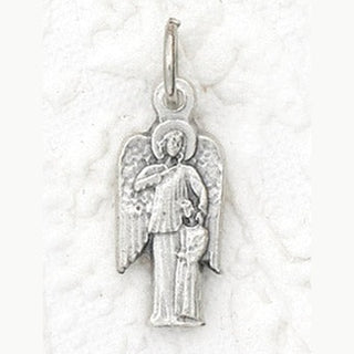 Guardian Angel Charm- Silver Plated