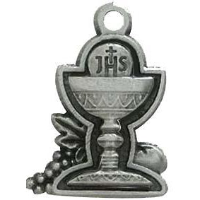 Bulk 1/2 Inch Chalice Silver Tone Medals