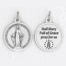 Bulk Miraculous Double Sided Round Medals