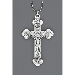 6-pack - Auto Crosses - 1-1/2 INCH With 8 Inch Ball Chain - Four way Cross