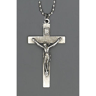 6-pack - Auto Crosses - 1-1/2 INCH With 8 Inch Ball Chain - Traditional
