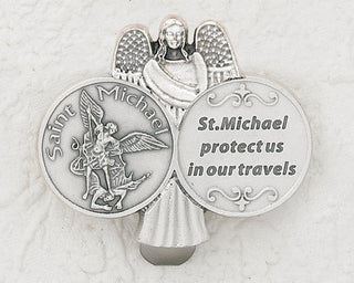 3-Pack - Saint Michael Protect Us - Visor Clip