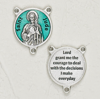 Bulk 3/4 inch Green Enameled Center- St. Jude