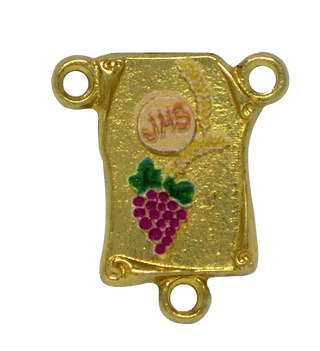 Bulk UV Communion Center, Gold tone, 3/4 inch