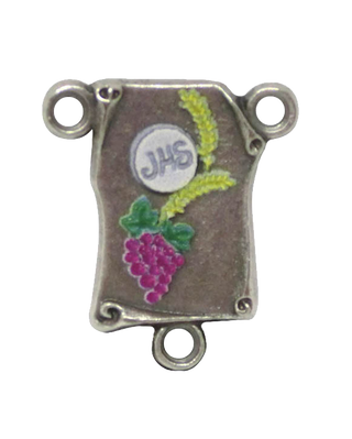 Bulk UV Communion Center, silver tone, 3/4 inch