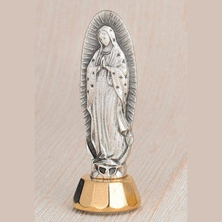 6-Pack - Lady of Guadalupe Adhesive Car Statuette