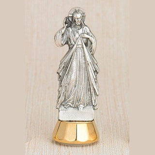 6-Pack - Divine Mercy Adhesive Car Statuette