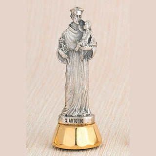 6-Pack - St Anthony Adhesive Car Statuette