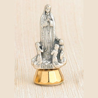 6-Pack - Lady of Fatima Mini Statue with adhesive base