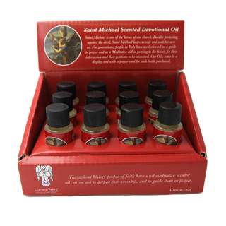 24-Pack - Saint Michael Devotional Oil Frankincense Scent