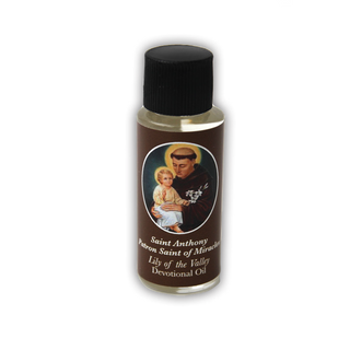 24-pack - Saint Anthony Devotional Oil, Lily of the Valley Scent