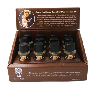 24-Pack - Saint Anthony Devotional Oil Lily of the Valley Scent