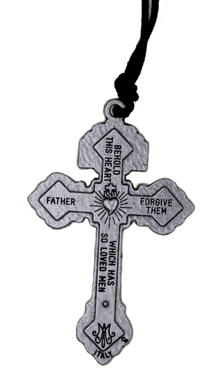 Bulk Silver-Tone Pardon Crucifix App 2 Inches
