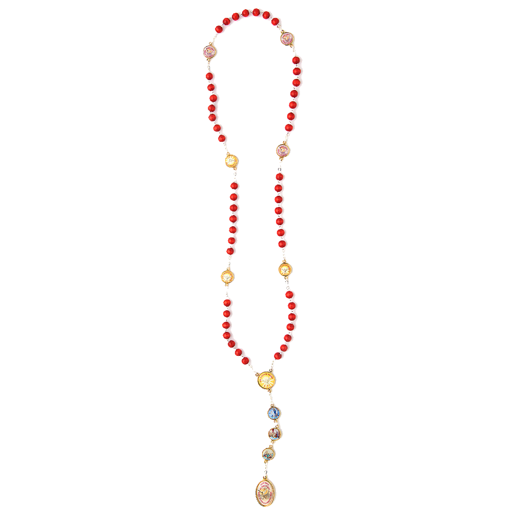 7 Gifts of the Holy Spirit Red Confirmation Chaplet | Catholic Shop ...