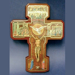 10 Inch Last Supper Cross Cross Boxed