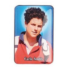 Bulk Carlo Acutis Plaque - 2.75" x 1.77"