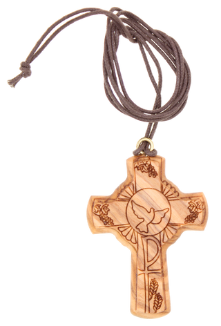 3-pack - Olive Wood Confirmation Cross