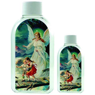 Small Plastic Holy Water Bottle - Guardian Angel 25-pack